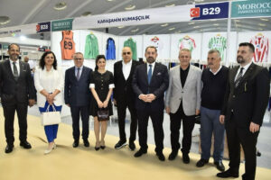 Karaşahin Kumaşçılık olarak yurt dışı fuar katılımlarımıza devam ediyoruz